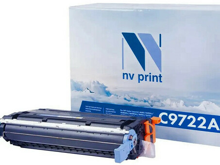 Картридж NVP совместимый NV-C9722A Yellow для HP Color LaserJet 4600/ 4600DN/ 4600DTN/ 4600HDN/ 4600N/ 4610/ 4650/ 4650DN/ 4650DTN/ 4650HDN/ 4650N (8000k) (NV-C9722AY)