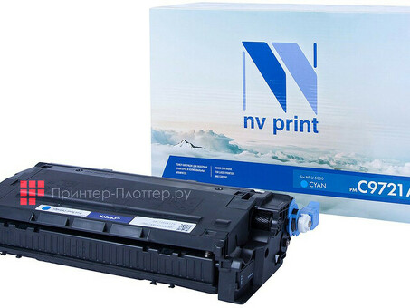 Картридж NVP совместимый NV-C9721A Cyan для HP Color LaserJet 4600/ 4600DN/ 4600DTN/ 4600HDN/ 4600N/ 4610/ 4650/ 4650DN/ 4650DTN/ 4650HDN/ 4650N (8000k) (NV-C9721AC)