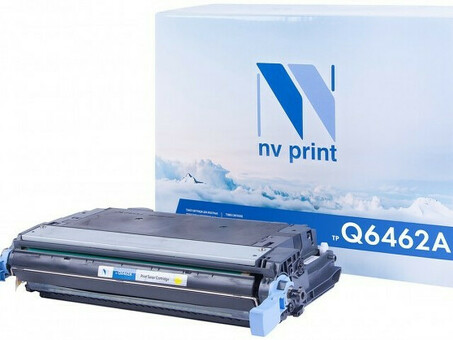 Картридж NVP совместимый NV-Q6462A Yellow для HP Color LaserJet CM4730/ CM4730f/ CM4730fm/ CM4730fsk/ 4730x (12000k) (NV-Q6462AY)