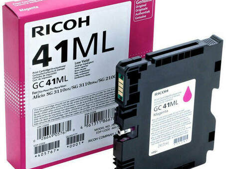 Картридж Ricoh Print Cartridge GC41ML (magenta) (405767)