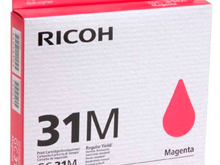 Картридж Ricoh Print Cartridge GC31M (magenta), 1560 стр. (405690)