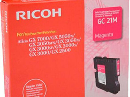 Картридж Ricoh Printer Cartridge Type GC21M (magenta), 1000 стр. (405534)