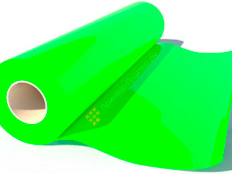 Термопленка Poli-Flex Premium 441, неоновая зеленая, 500 мм x 25 м (1489)