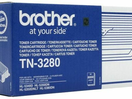 Тонер-картридж Brother TN-3280 (black), 8000 стр (TN3280)