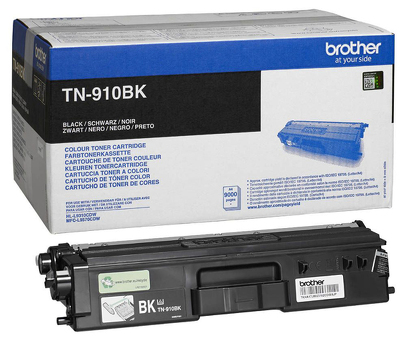 Тонер-картридж Brother TN-910BK (black), 9000 стр. (TN910BK)