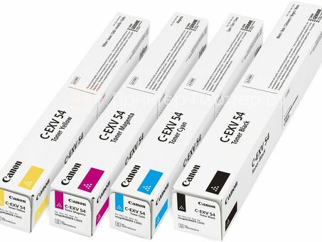 Тонер-картридж Canon Toner C-EXV 54 комплект (C,M,Y,K) 4шт