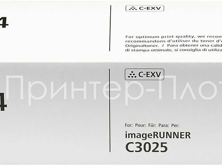 Тонер Canon Toner C-EXV 54 (black), 15500стр. (1394C002)