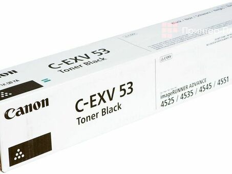 Тонер-картридж Canon Toner C-EXV 53 (black), 42100 стр. (0473C002)