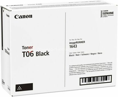 Тонер-картридж Canon Toner Cartridge T06 (black), 20500 стр. (3526C002)