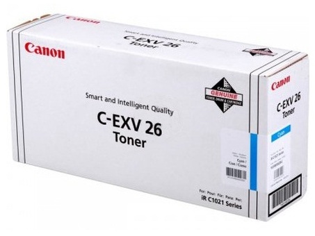 Картридж с голубым тонером Canon CEXV-26 Cyan (1659B006)