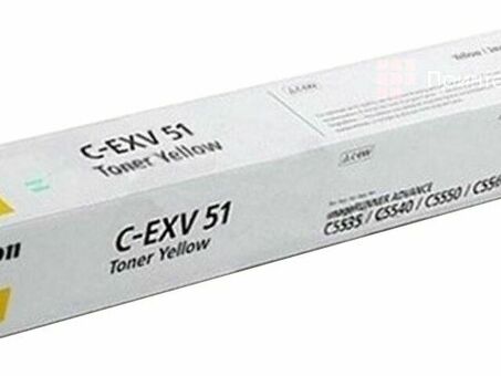 Тонер-картридж Canon Toner C-EXV51 (yellow) (0484C002)