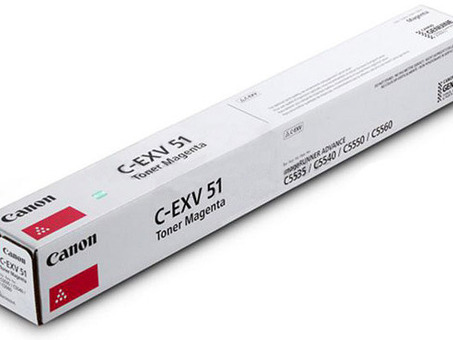 Тонер-картридж Canon Toner C-EXV51L (magenta) (0486C002)