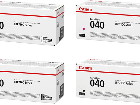 Тонер-картридж Canon Cartridge 040 комплект (C,M,Y,K), 4шт