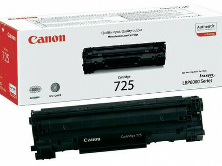 Тонер-картридж Canon 725 (black) (3484B006)