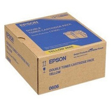 Тонер-картридж Epson 0606 комплект (yellow) 2шт (C13S050606)