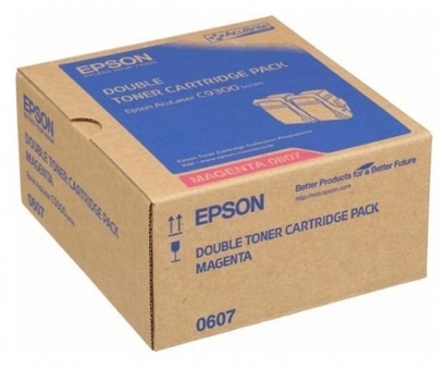 Тонер-картридж Epson 0607 комплект (magenta) 2шт (C13S050607)