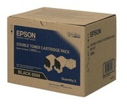 Тонер-картридж Epson 0594 Double Pack (black) (C13S050594)