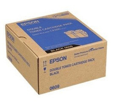 Тонер-картридж Epson 0609 комплект (black) 2шт (C13S050609)