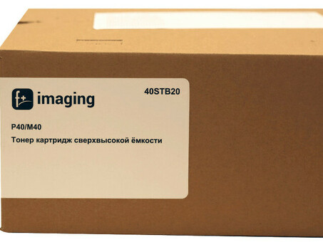 Тонер-картридж F+ Imaging 40STB20 (black), 20000 стр. (40STB20)