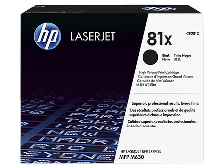 Картридж HP LaserJet 81x (black), 25 000 стр. (CF281X)