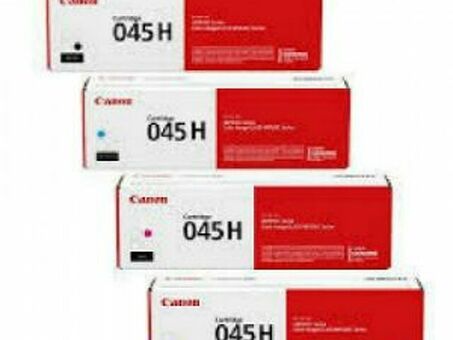 Тонер-картридж Canon Cartridge 045 H комплект (C,M,Y,K) 4шт