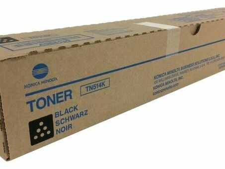 Тонер-картридж Konica Minolta Toner Cartridge TN-514K (black), 27500 стр. (A9E8150)
