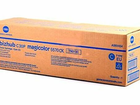 Тонер-картридж Konica Minolta Toner Cartridge TN-313C (cyan), 12000 стр. (A06V454)