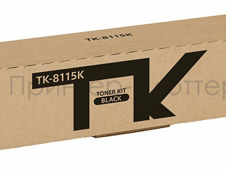 Тонер-картридж Kyocera Toner Kit TK-8115K (black), 12000 стр. (1T02P30NL0)