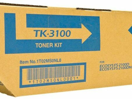 Тонер-картридж Kyocera Toner Kit TK-3100 (black), 12500 стр. (1T02MS0NL0)