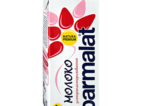 Молоко Parmalat 1000мл, ультрапаст.3,5%, 12шт, шт