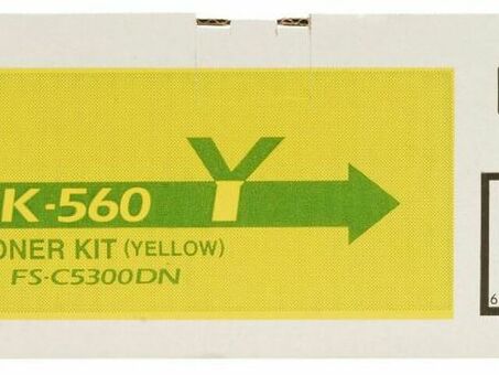 Тонер-картридж Kyocera Toner Kit TK-560Y (yellow), 10000 стр. (1T02HNAEU0)