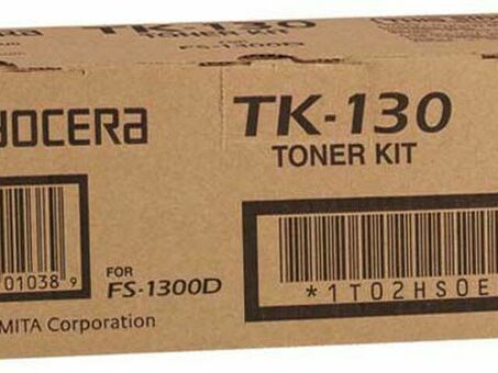 Тонер-картридж Kyocera Toner Kit TK-130 (black), 7200 стр. (1T02HS0EUC)