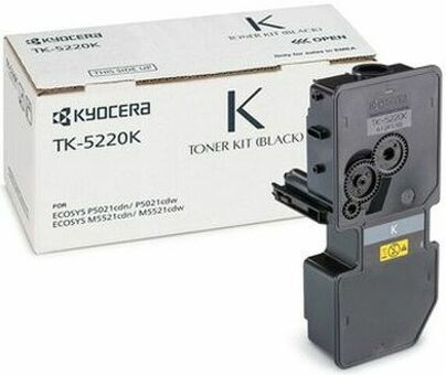 Тонер-картридж Kyocera Toner Kit TK-5220K (black), 1200 стр (1T02R90NL1)