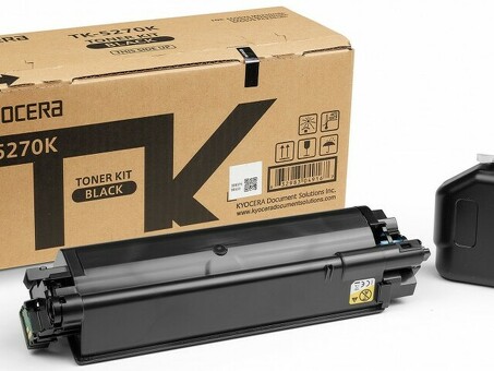 Тонер-картридж Kyocera Toner Kit TK-5270K (black), 8000стр. (1T02TV0NL0)