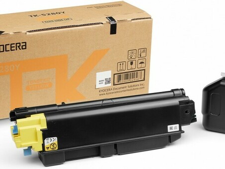 Тонер-картридж Kyocera Toner Kit TK-5280Y (yellow), 11000стр. (1T02TWANL0)