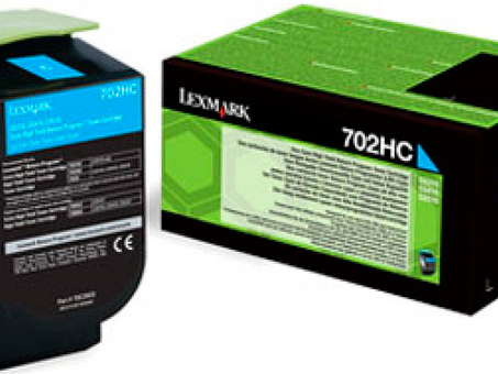 Тонер-картридж Lexmark CS310, CS410, CS510 (cyan), 3000 стр. (70C8HC0)