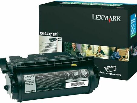 Тонер-картридж Lexmark Extra High Yield Corporate Toner Cartridge X644X11E (black) (return, возвратный), 32000 стр. (X644X11E)