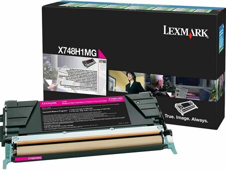 Тонер-картридж Lexmark High Yield Corporate Toner Cartridge X748 (magenta) (return, возвратный), 10000 стр. (X748H1MG)