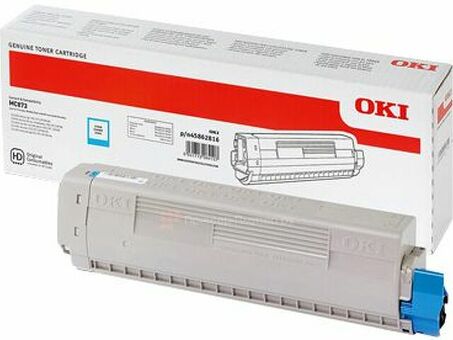 Тонер-картридж OKI Toner Cartridge (cyan), 10000 стр. (45862816, 45862847) (45862847)