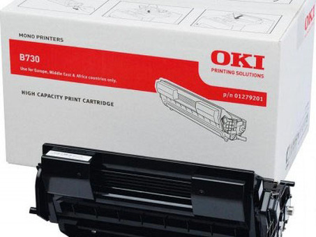 Тонер-картридж OKI Print Cartridge TONER-B (1279001), 15000 стр. (01279001)