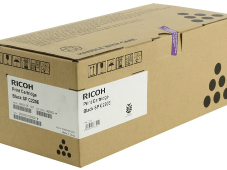 Тонер-картридж Ricoh Toner Cartridge SPC220E (black), 2300 стр. (407642)