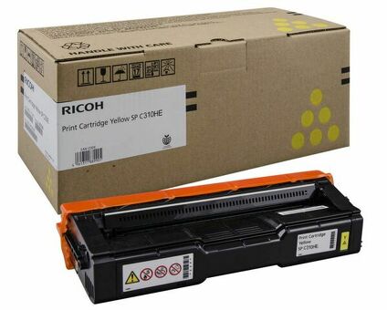 Тонер-картридж Ricoh Toner Cartridge SPC310HE (yellow), 6000 стр. (407635)