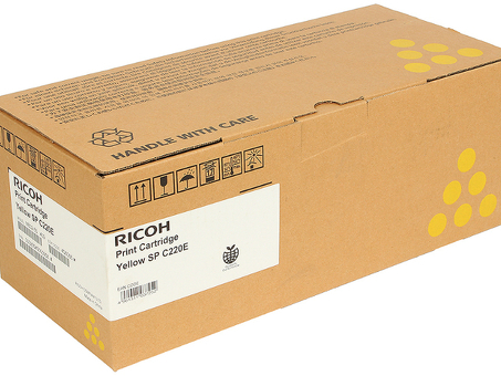 Тонер-картридж Ricoh Toner Cartridge SPC220E (yellow), 2300 стр. (407643)