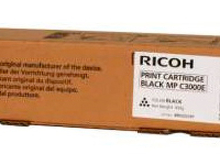 Тонер-картридж Ricoh Toner Cartridge MPC3000E (black), 20000 стр. (842030)