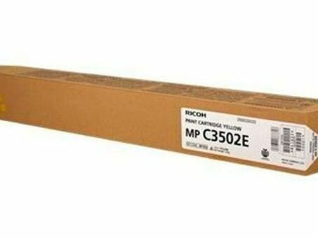 Тонер-картридж Ricoh Toner Cartridge MPC3502E (yellow), 18000 стр. (842017)