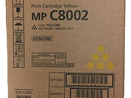 Тонер-картридж Ricoh Print Cartridge MP C8002 (yellow), 29000 стр. (842148)