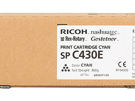 Тонер-картридж Ricoh Print Cartirdge SP C430E (cyan), 24000 стр. (821207)