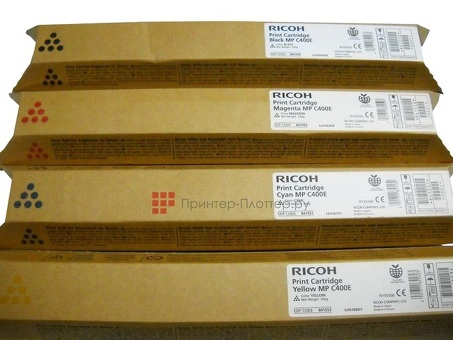 Тонер Ricoh Print Cartridge MP C400E комплект (C,M,Y,K) 4шт