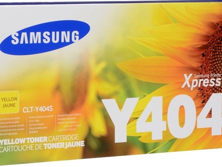 Тонер Samsung Toner CLT-Y404S (yellow) 1000 стр (CLT-Y404S/XEV)