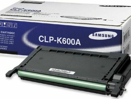 Тонер-картридж Samsung CLP-K600A (black) (CLP-K600A/SEE)